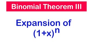 Binomial Expansion of 1xn  SHS 1 ELECTIVE MATH [upl. by Eiser]