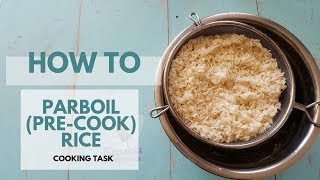 The BEST WAY To Parboil Rice [upl. by Mansfield600]