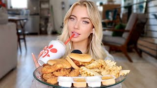 ASMR ChickFilA Mukbang [upl. by Olenka]