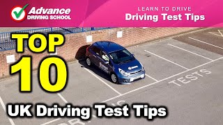 Top 10 UK Driving Test Tips  Learn to drive Driving Test Tips [upl. by Raquela]