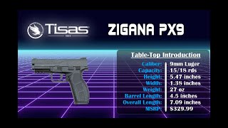 Tisas Zigana PX9 Unboxing and Review [upl. by Redyr35]