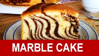 Marble Cake  How to make from scratch [upl. by Rabi]