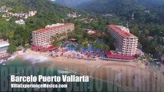 Aerial Views of Mismaloya Beach amp Barcelo Resort Puerto Vallarta [upl. by Latsirc]