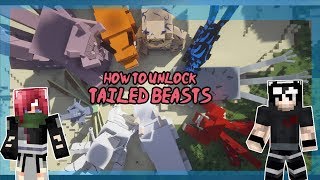 How to Unlock Tailed Beasts Part 2  NARUTO ANIME MOD  Minecraft  DATABOOKS Episode 14 [upl. by Stickney]