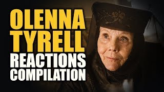 Game of Thrones OLENNA TYRELL Reactions Compilation [upl. by Nelan300]