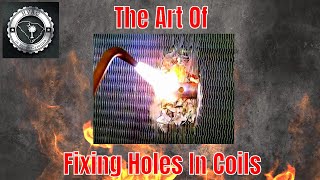 HVAC Training  The Art Of Fixing Holes In Coils [upl. by Diehl]