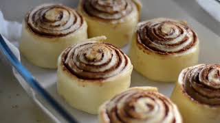 طريقة عمل السينابون  How To Make Homemade Cinnamon Rolls [upl. by Yesnnyl]