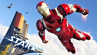 GTA 5 Mods  IRON MAN 20 MOD GTA 5 Iron Man Mod Gameplay GTA 5 Mods Gameplay [upl. by Dayle34]