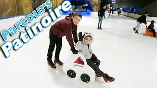 VLOG  PARCOURS FUN à la PATINOIRE [upl. by Aneelad]