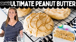 Crumbl Ultimate Peanut Butter Cookie Copycat [upl. by Calore]