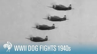 WWII Dog Fights Breathtaking Battles in the Sky  War Archives [upl. by Mariano240]