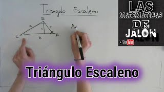 El Triangulo Escaleno  ÁREA  PERÍMETRO  FORMULAS [upl. by Ylera]