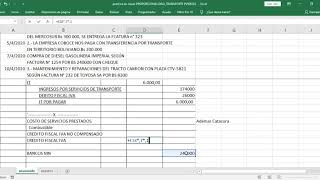 CONTABILIDAD DE TRANSPORTES 8 10 20 [upl. by Iffar]