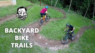 Backyard MTB Trails  Building amp Riding [upl. by Eat]