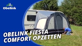 Obelink Fiesta Comfort Opzetten  Instructievideo  Obelink [upl. by Ahsineb]