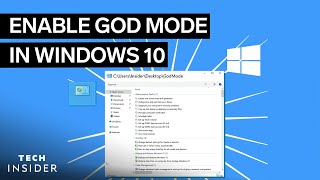 How To Enable God Mode In Windows 10 [upl. by Lefkowitz814]