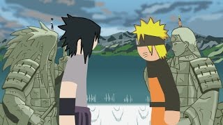 Naruto Vs Sasuke Stick Fight [upl. by Yelrahs909]