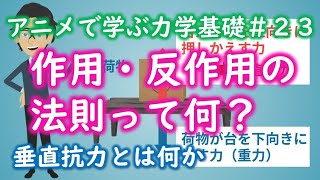 【2分】作用・反作用の法則とは何か？【力学基礎23】 [upl. by Mascia]