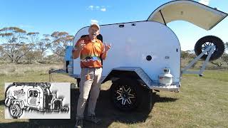 Camper reveal Travel Outback Australia [upl. by Aseena]