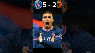 PSG Vs Monaco 5  2  Match Highlights [upl. by Eb]