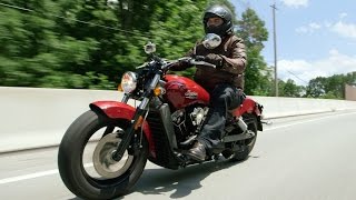 Indian Scout Review at RevZillacom [upl. by Dnama526]