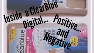 Inside A Negative and Positive ClearBlue Digital  Week Indicator  Not a Sponsored video [upl. by Eednyl699]