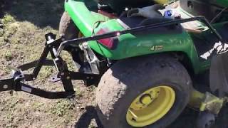 John Deer Integral Hitch Sleeve Hitch Review by Mr Tims [upl. by Anaerb]