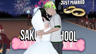 I Married Myself in Sakura School Simulator [upl. by Eniretak899]