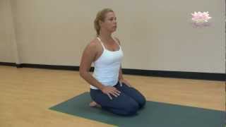 Thunderbolt Pose Vajrasana How to do [upl. by Ketti]