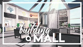 Welcome to Bloxburg BUILDING A MALL  Part 2 Food Court [upl. by Rosmarin]