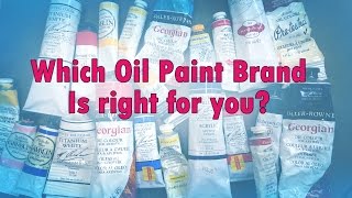 What oil paint brands should you buy Advice from a realism painter [upl. by Moazami]