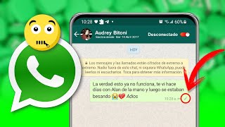 Como Desconectarse de WhatsApp Sin Apagar Internet Sin Apagar el Celular y Sin Desinstalar WhatsApp [upl. by Ainirtac]