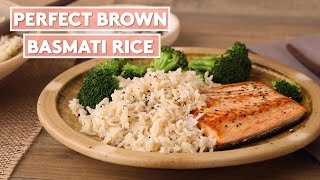 Perfect Brown Basmati Rice  Extra Sharp  Real Simple [upl. by Airetahs]