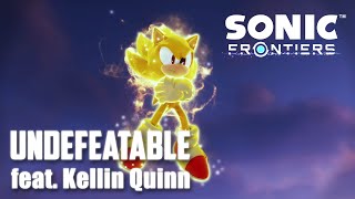 Sonic Frontiers OST  quotUndefeatablequot [upl. by Niroht717]