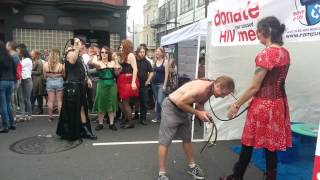 Folsom street fair whipping [upl. by Ahselyt]