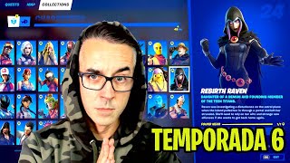 VISITO LOS 46 PERSONAJES TEMPORADA 6 FORTNITE [upl. by Siugram]