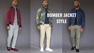 How To Wear A Bomber Jacket [upl. by Blase]