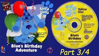 Blues Birthday Adventure Part 34  Yellow Disc 1 [upl. by Ardnaiek]