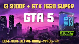 GTX 1650 Super I3 9100f GTA V [upl. by Aniraad]