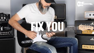 Coldplay  Fix You  Electric Guitar Cover by Kfir Ochaion  Donner Guitars [upl. by Deva]