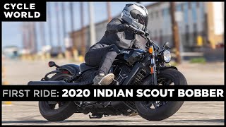 2020 Indian Scout Bobber Sixty Review [upl. by Malet]