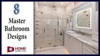 8 Master Bathroom Designs You May Like  Interior Design Ideas [upl. by Arnuad806]