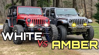 White VS Amber High Performance Offroad Lighting [upl. by Kelwen]