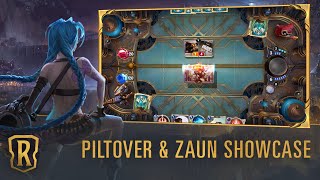 Piltover amp Zaun Region Showcase  Gameplay  Legends of Runeterra [upl. by Bannerman]