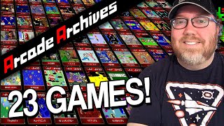 23 Underrated Games on Arcade Archives [upl. by Ruhtra]