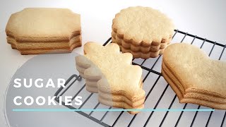 The Best Sugar Cookies to Decorate with Royal Icing No Spread [upl. by Jdavie904]