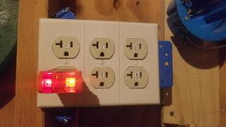 How to use and read a receptacle outlet tester [upl. by Hayilaa]