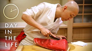 A Day In The Life Of A Sushi Master • Tasty [upl. by Atimed]