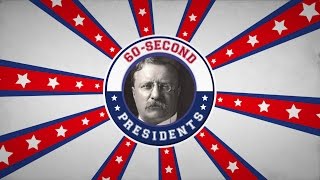 Theodore Roosevelt  60Second Presidents  PBS [upl. by Nivrem177]