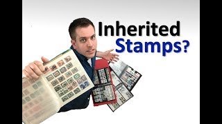 Inherited stamp collection  What to do [upl. by Atilamrac]